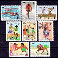 1985 Заир 889-896 Выставка марок "OLYMPHILEX 85" 6,00 евро