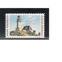 США-1970, (Мих.1003) , гаш. , Маяк, Живопись(одиночка)