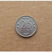 Нидерландские Антильские острова, 25 центов 1977 г.