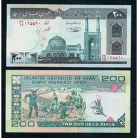 Иран, 200 риалов образца 1982 год. UNC