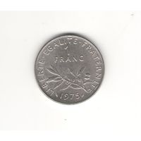 1 франк 1975 Франция. Возможен обмен