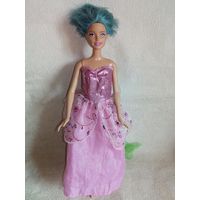 Mattel 29 см 2013 г Голубые волосы короткая стрижка Барби кукла