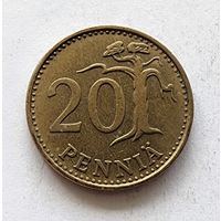 Финляндия 20 пенни, 1966