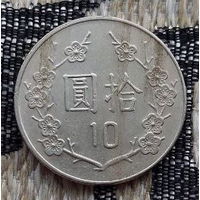 Тайвань 10 долларов.