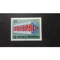 АВСТРИЯ\340феВ\ 1969 г Ми1291, Европа, MNH