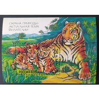 Россия 1992 тигр.