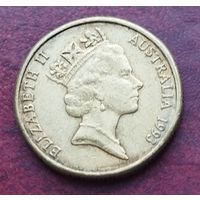 Австралия 1 доллар, 1993