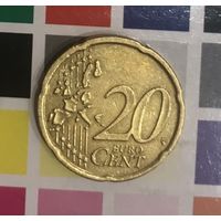 Ирландия 20 евроцентов 2002