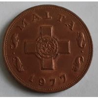 Мальта 1 цент, 1977 (14-4-12(в))