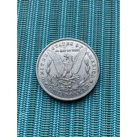 США 1 доллар 1878 г. Первый год чекана