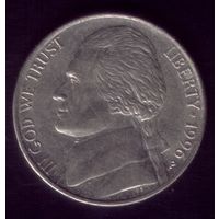 5 центов 1996 год Р США