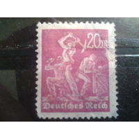 Германия 1923 стандарт, работа 20 м
