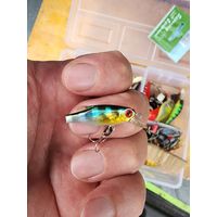 Воблер Tsuribito BABY MINNOW crystal 30s