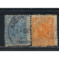 Сербия Кор 1894 Александр I Стандарт #38-9