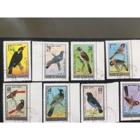 Вьетнам 1978 год. Птицы (серия из 8 марок)