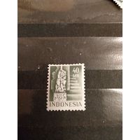 1949 Индонезия чистая клей MNH** искусство культура 5-9