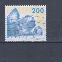 [2074] Швейцария 2002. Геология.Минералы. Одиночный выпуск.Гашеная марка.