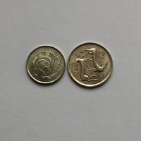 1 цент 1994 и 2 цента 1988