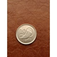 Фиджи 20 центов 2009г(3)