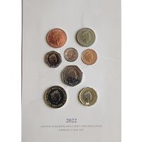 Годовой набор монет Великобритании 2022 года