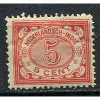 Нидерландская Индия - 1902 - Цифры 5С - [Mi.45] - 1 марка. MH.  (Лот 77EV)-T25P1