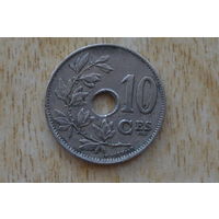Бельгия 10 сантимов 1923