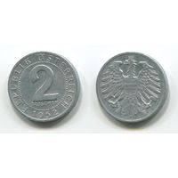 Австрия. 2 гроша (1952)