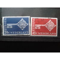 Нидерланды 1968 Европа Полная серия