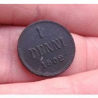1 пенни 1902 г отличная