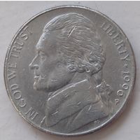 5 центов 1996 Р США. Возможен обмен