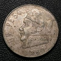 1 песо 1980