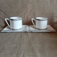 Две кофейные пары одним лотом Чашка и блюдце