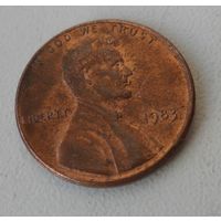 1 цент США 1983 г.в.