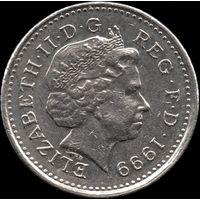 Великобритания 5 пенсов 1999 г. КМ#988 (4-8)