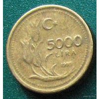 Турция, 5000 лир 1995