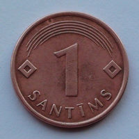 Латвия 1 сантим. 1997