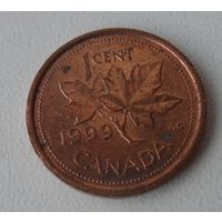 1 цент Канада 1999 г.в.