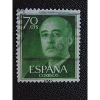 Испания 1955 г. Генерал Франко.
