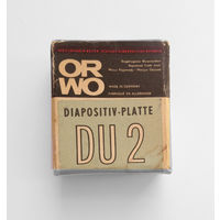 ORWO DU2 Diapositiv platte пластины фотопленка