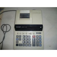 Большой Калькулятор с печатью чека SHARP