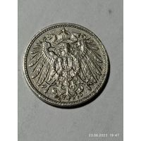 Германия 10 пфеннигов 1911 года . F