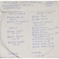 CD MP3 дискография PRISONER, SAYIT, AMBITION, DEACON STREET PROJECT, RADIOACTIVE - 2 CD