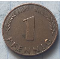 Германия 1 пфенниг, 1950     F    ( 1 )
