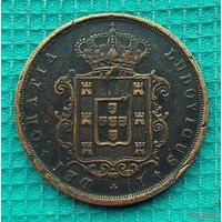 Португалия 20 (XX) центово 1870 год