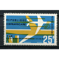 Центральноафриканская Республика - 1966 - Авиация - [Mi. 112] - полная серия - 1 марка. MH.