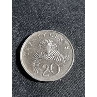 Сингапур 20 центов 1993
