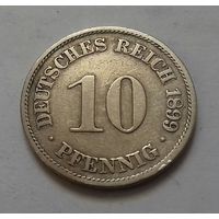 10 пфеннигов, Германия 1899 A