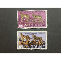 Нигерия 1973. Стандартный выпуск. Гепарды