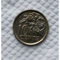 Тринидад и Тобаго 10 центов, 2007