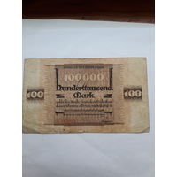 Германия Эссен нотгельд 100000 марок 1923